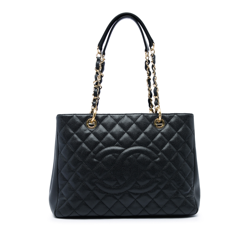 Pre-Loved Chanel Caviar Grand Shopping Tote